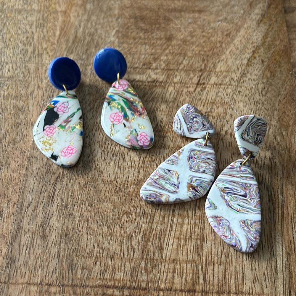 80s style dangles